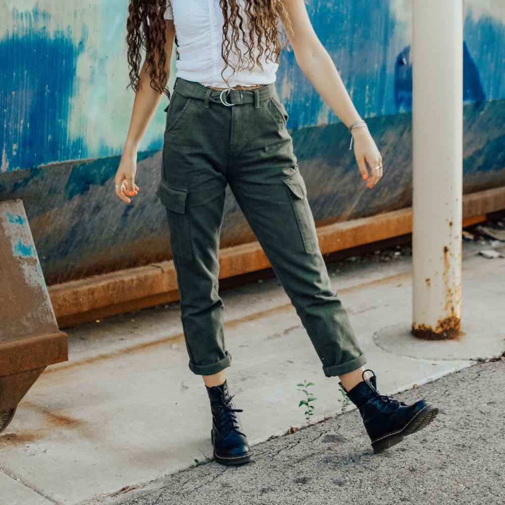 army green pacsun pants
